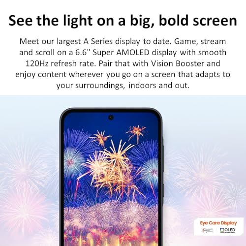 Galaxy A35 5G 128GB 6.6" 120Hz AMOLED 50MP Triple Camera Navy (Renewed) Q38912