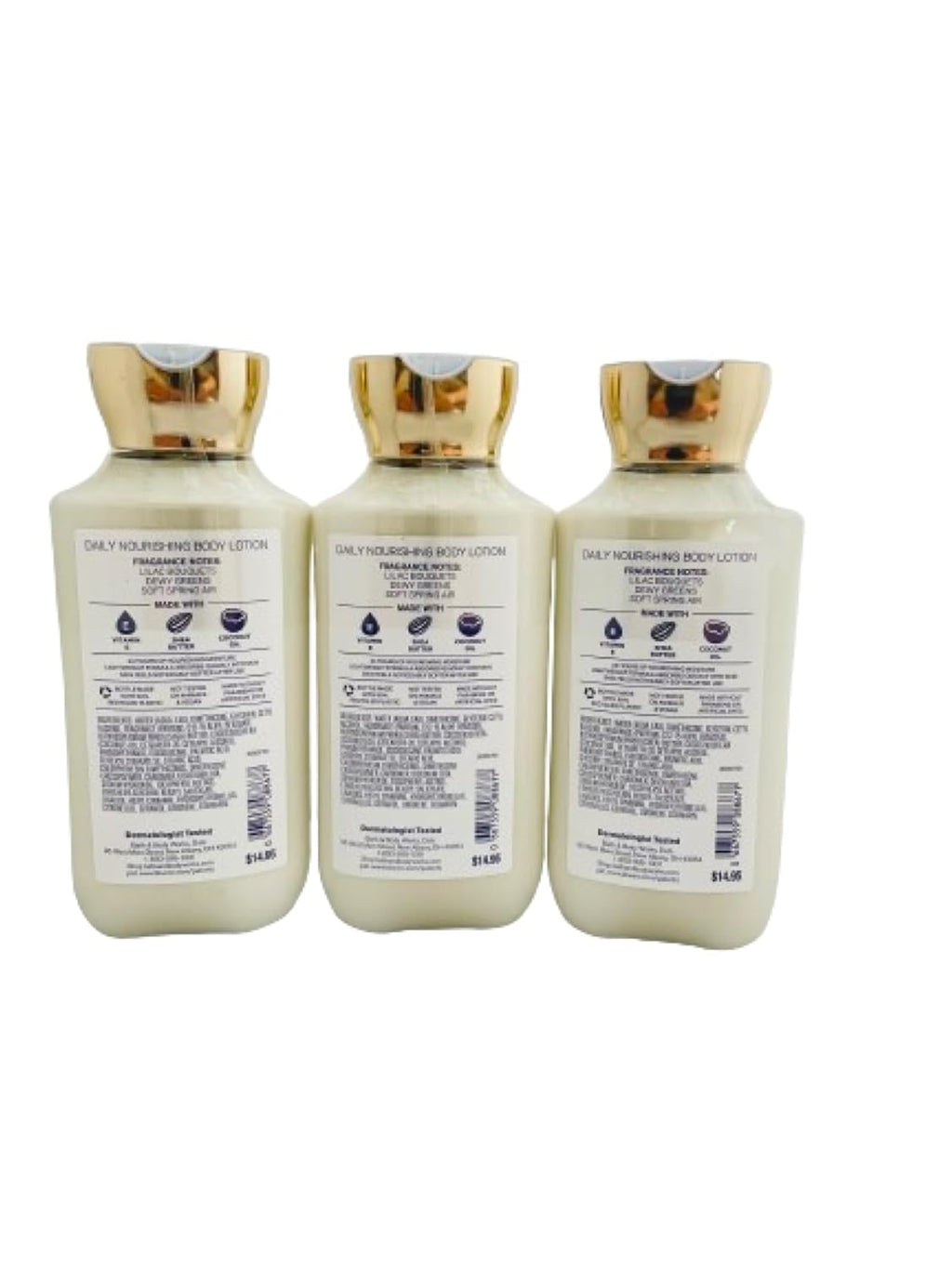 3 Pack Body Lotion - 8 fl oz each B728736
