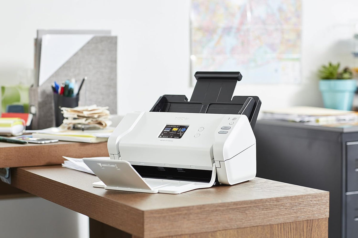 Wireless High-Speed Desktop Document Scanner with Touchscreen LCD Y484
