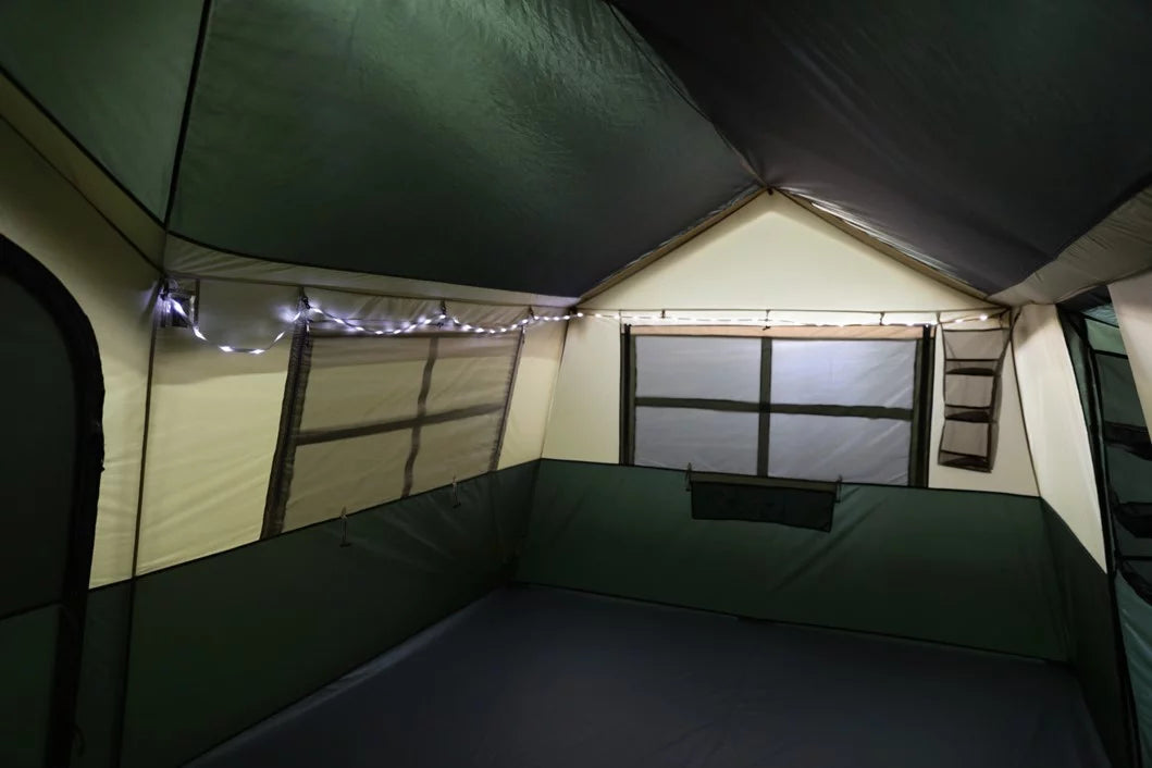 12 Person 3-Room Cabin Tent D71594