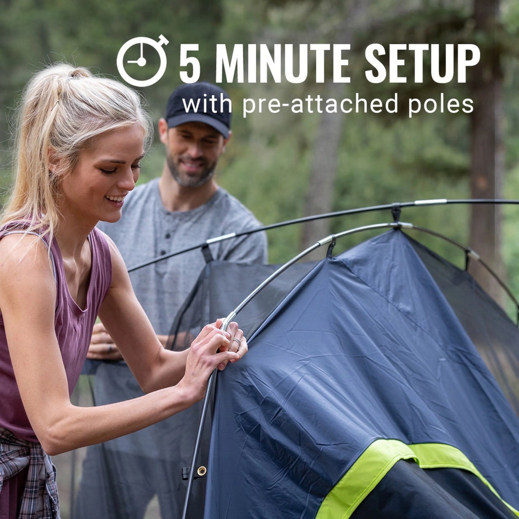 6 Person Dark Room Camping Tent V509526