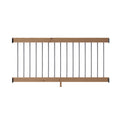 6 ft. Wood Railing Kit with Aluminum Round Balusters B40183