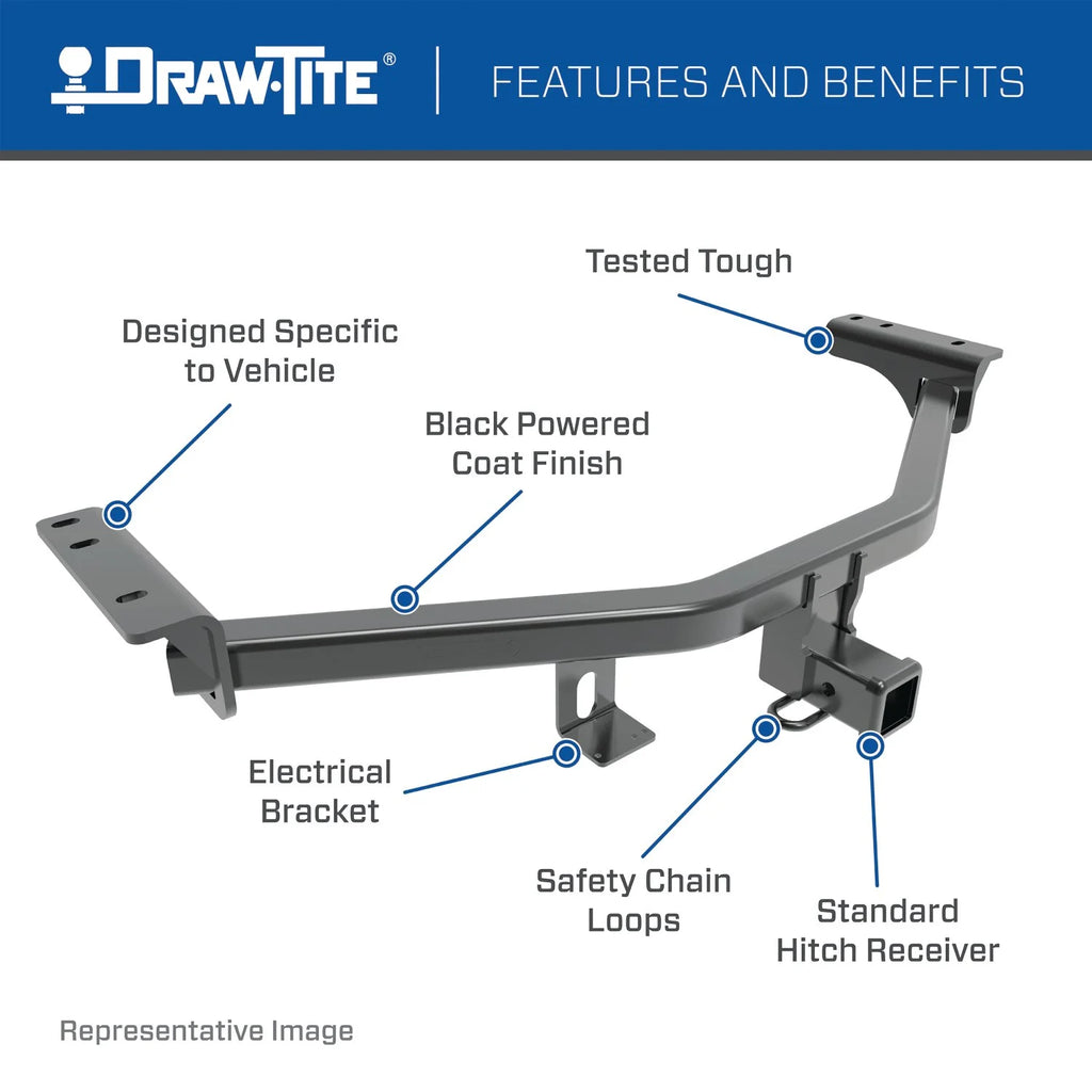 Class IV Trailer Hitch, 2" Receiver Z9539