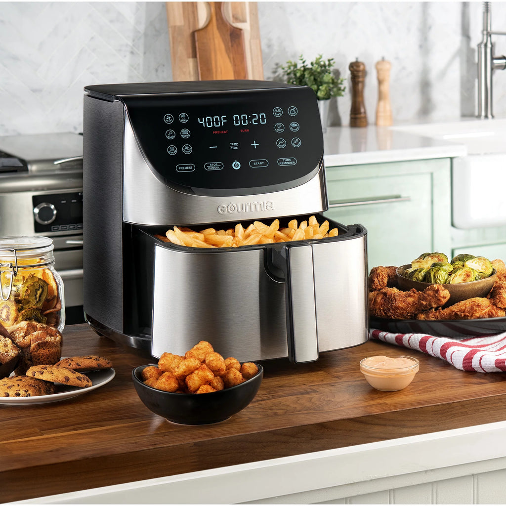8 Qt Digital Air Fryer with 12 One Touch Presets M6033