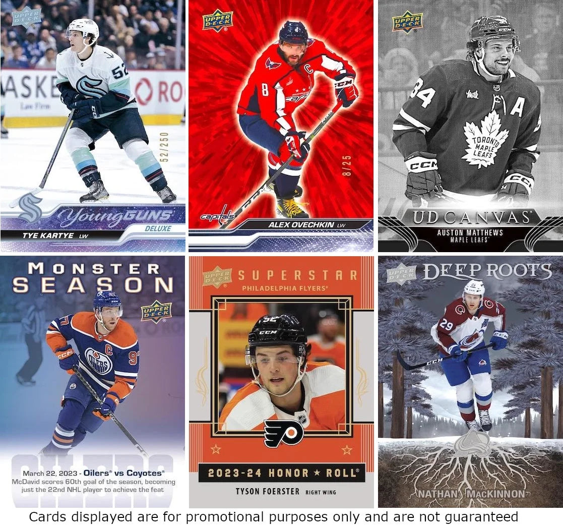 2023-24 Upper Deck Series 2 Hockey Oversized Blaster Z1959