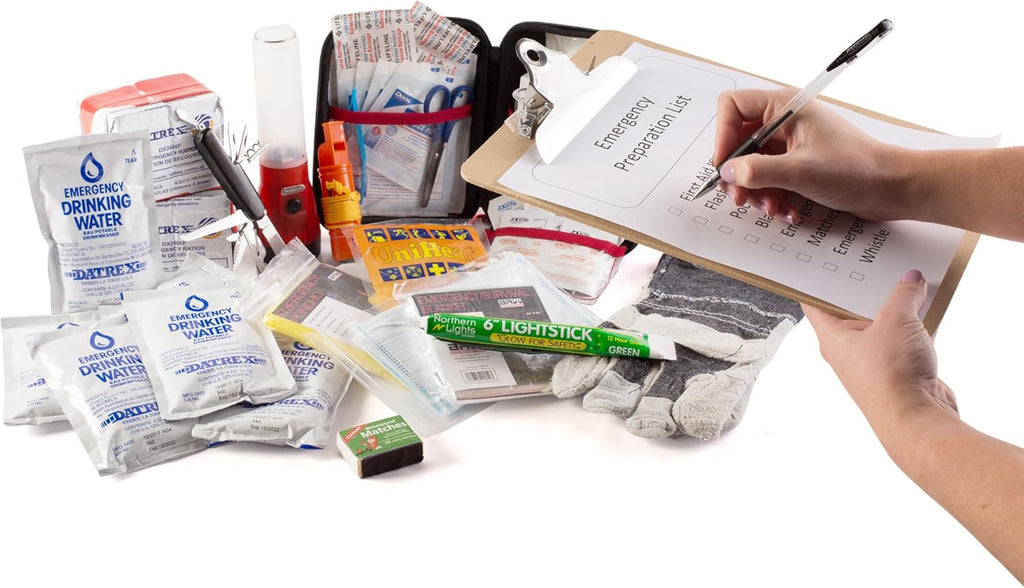 72 Hour Emergency Survival Kit in Red Backpack S145850
