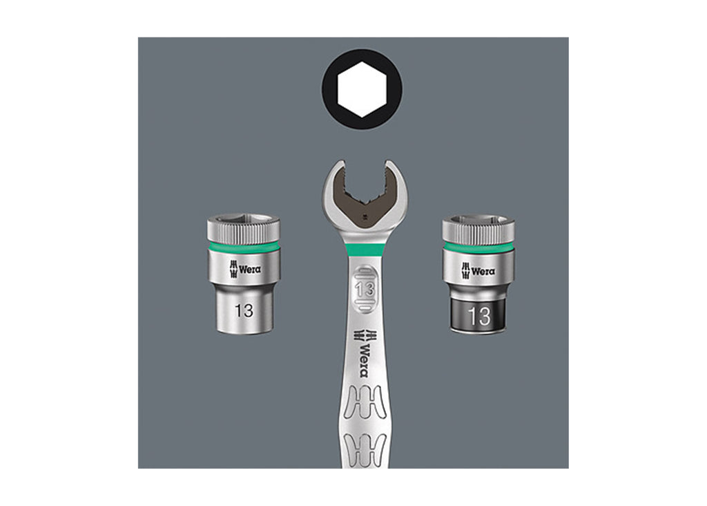 1/4x22 Drive Metric Metal Ratchet Set E917