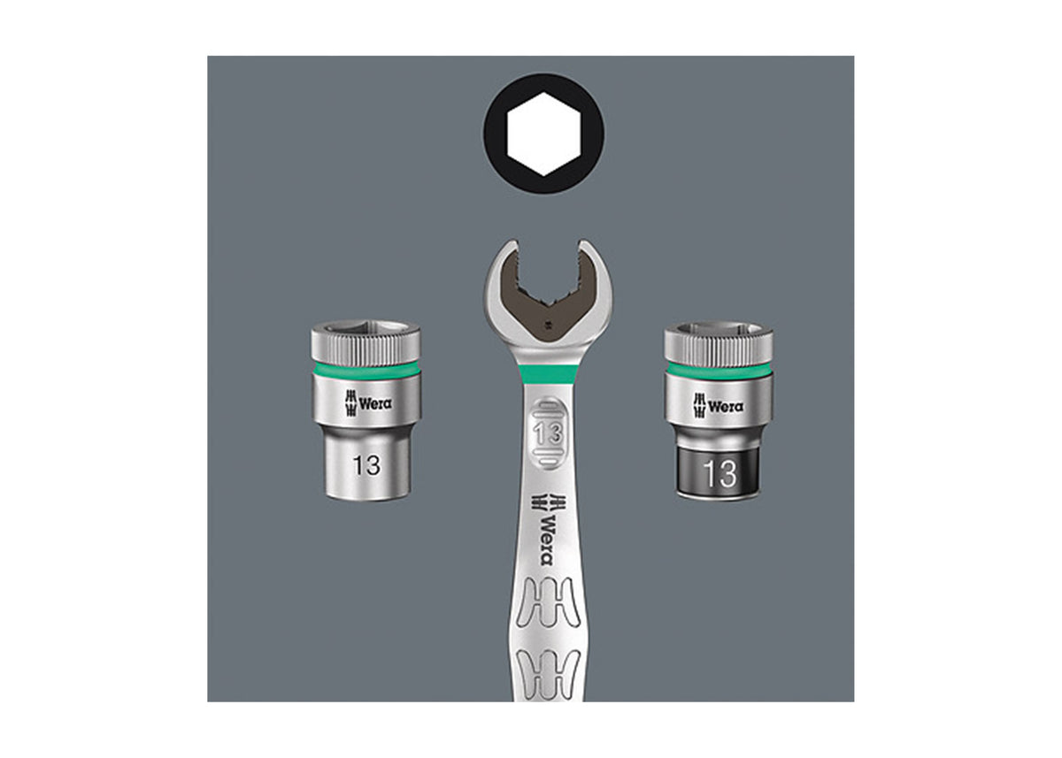 1/4x22 Drive Metric Metal Ratchet Set E917