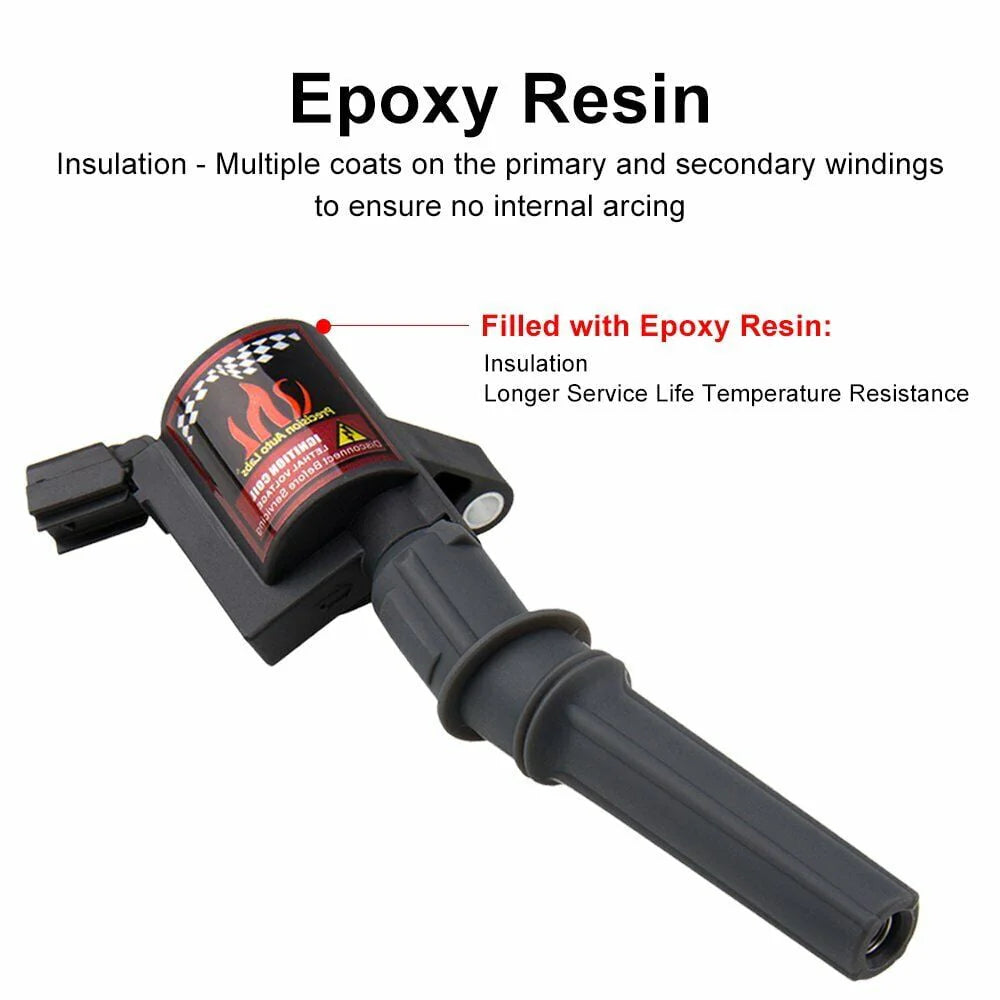 Set of 8 Ignition Coils & 8 Spark Plugs L59667