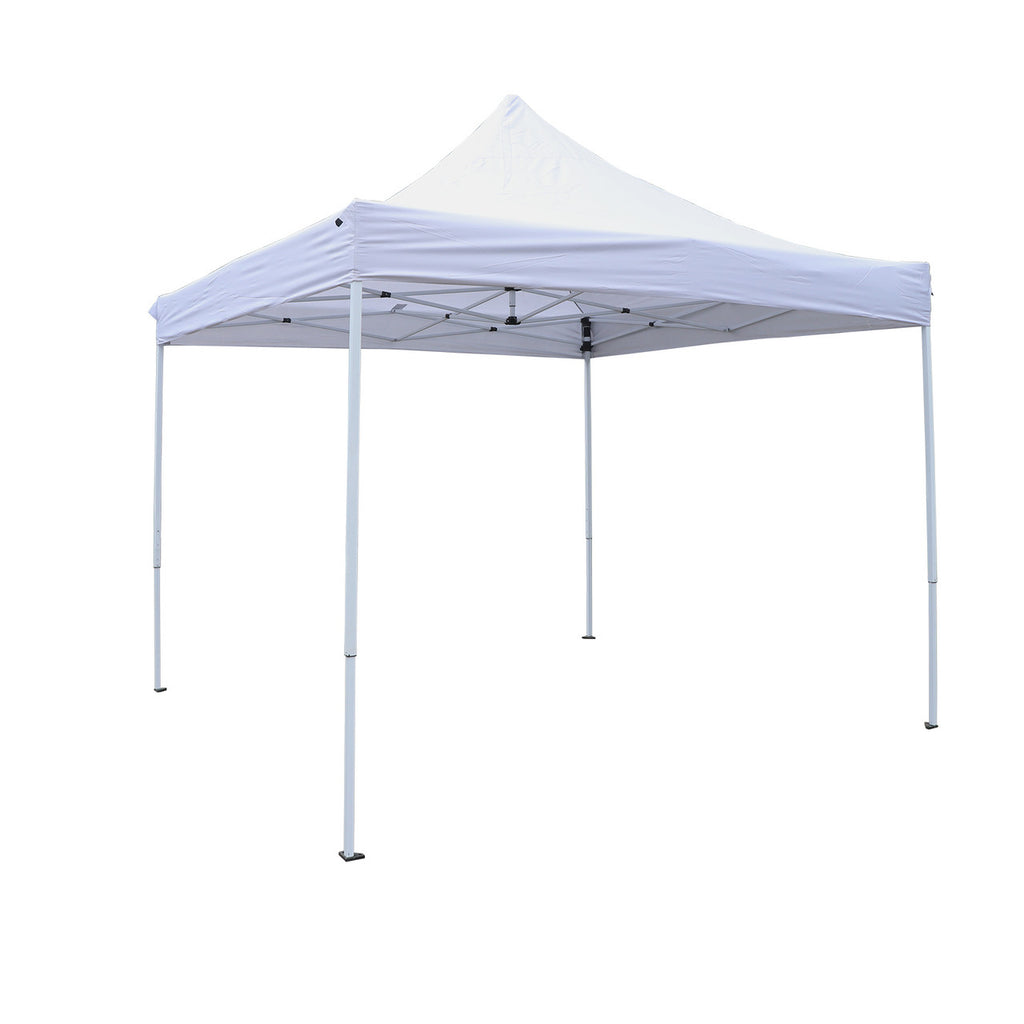 White 10x10 Ft Heavy Duty Canopy Tent H837509