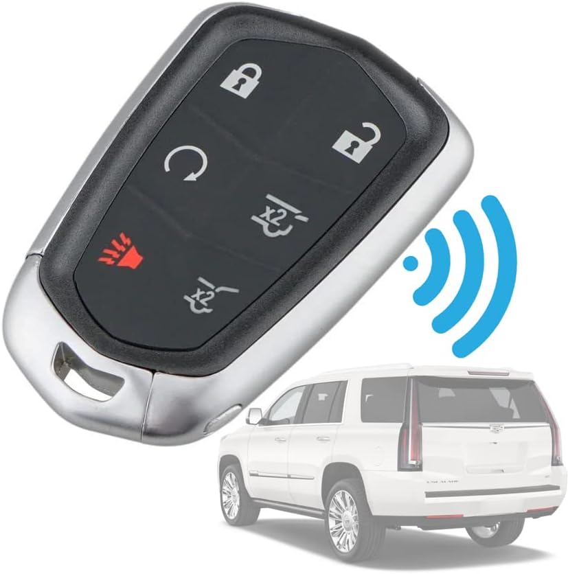 Keyless Entry Remote Control Smart Car Key Fob 1piece Pack of 2 Q748