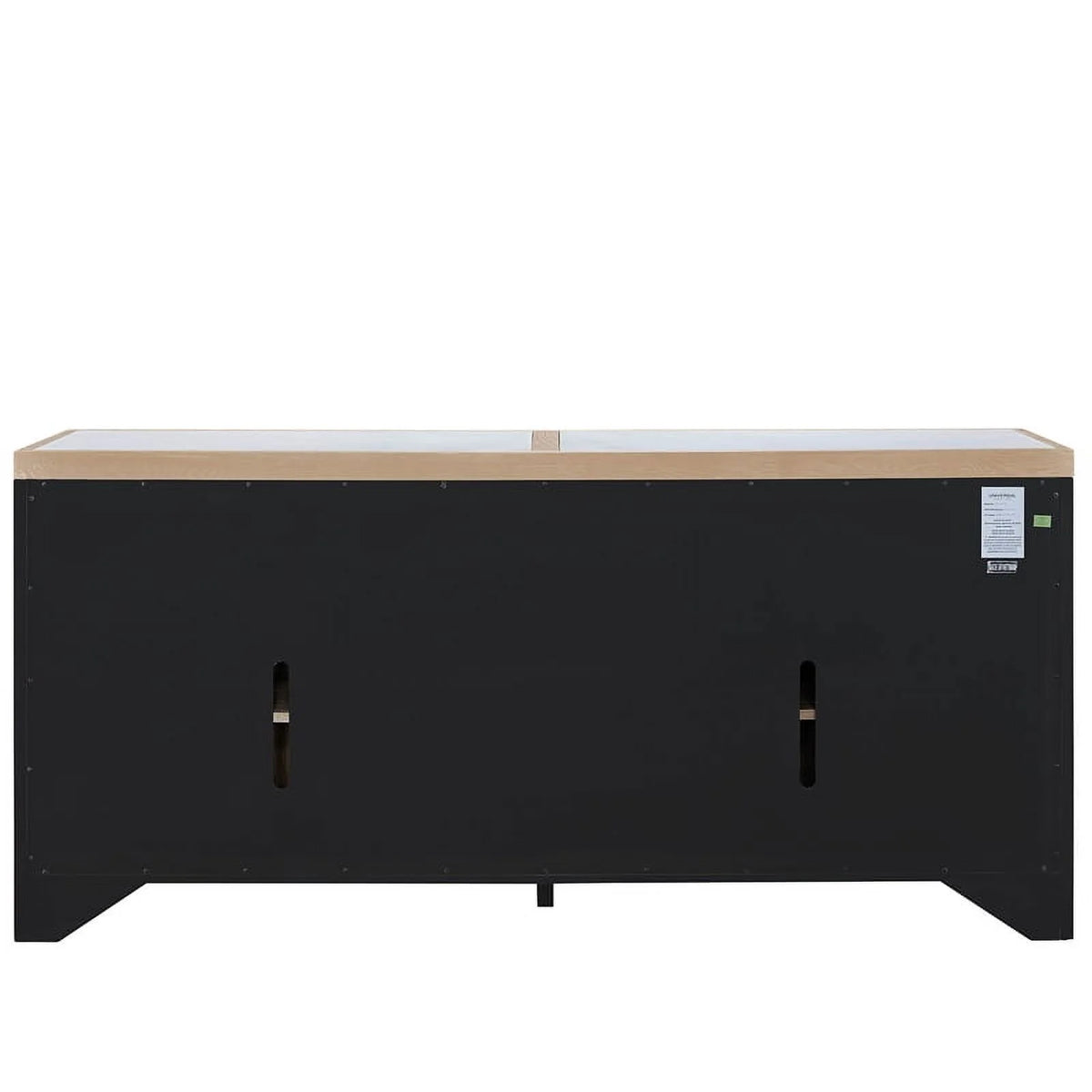 Modern Farmhouse Credenza in Natural Oak Wood W157831