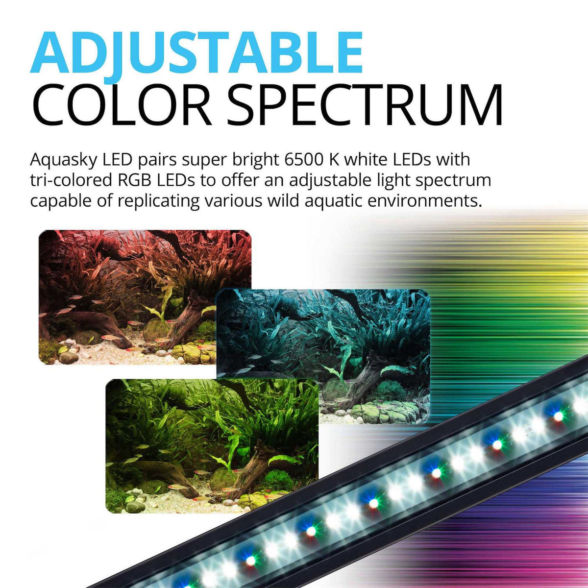 Bluetooth LED Aquarium Light D3815