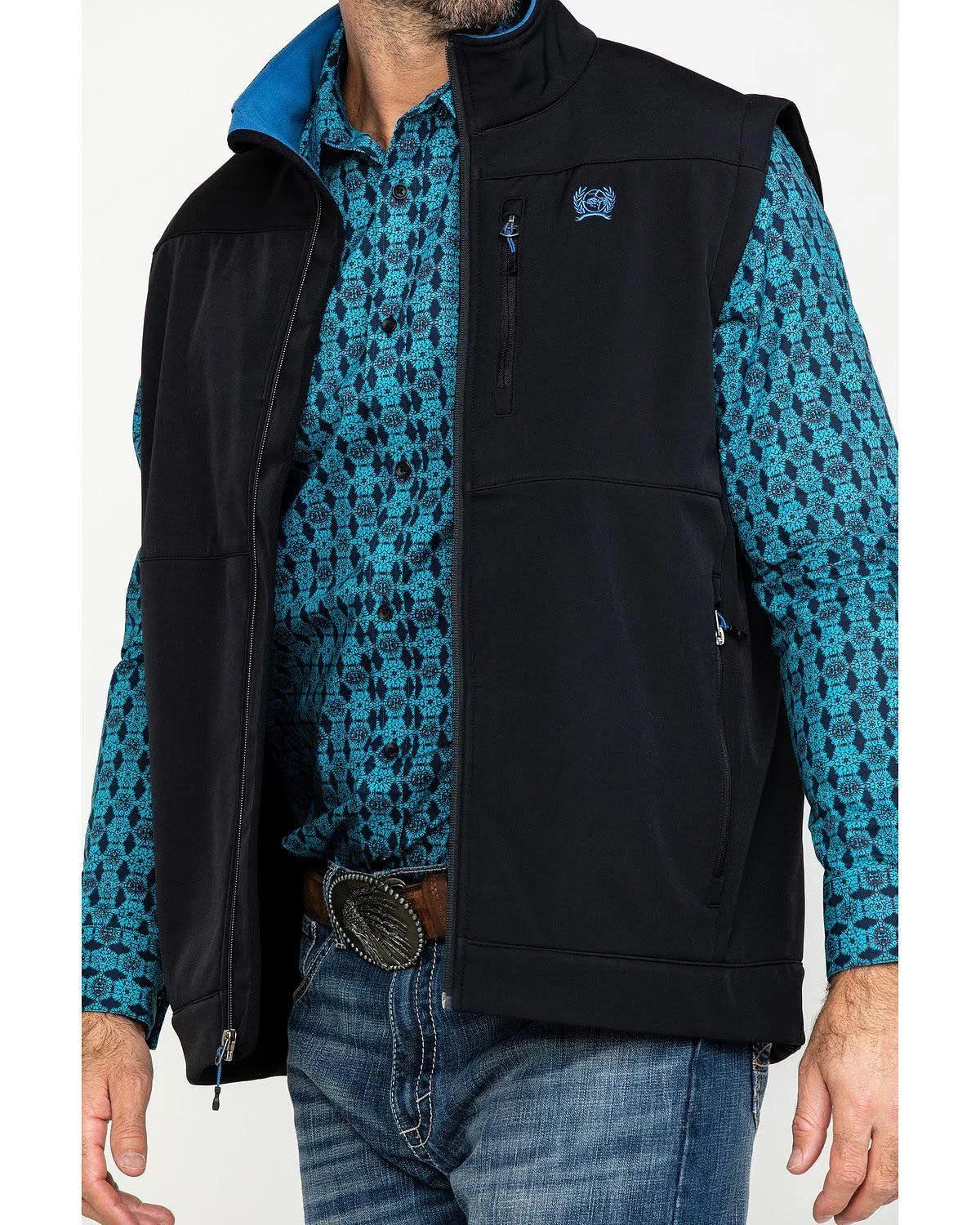 Men's Concealed Carry Bonded Vest G5768