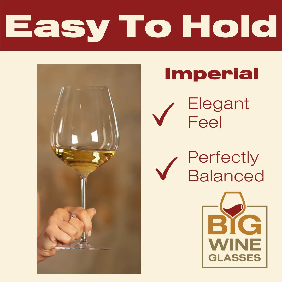 Set of 2 Oversized Wine Glasses N98325