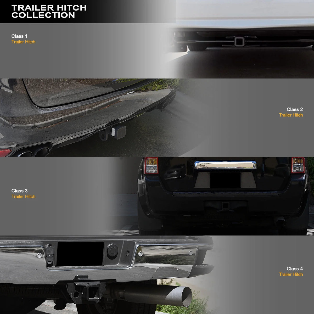 Class 3 Trailer Tow Hitch Receiver 2" L41626