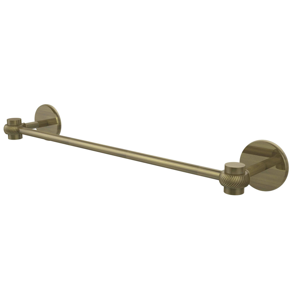 Antique Brass 18 inch Towel Bar O196200