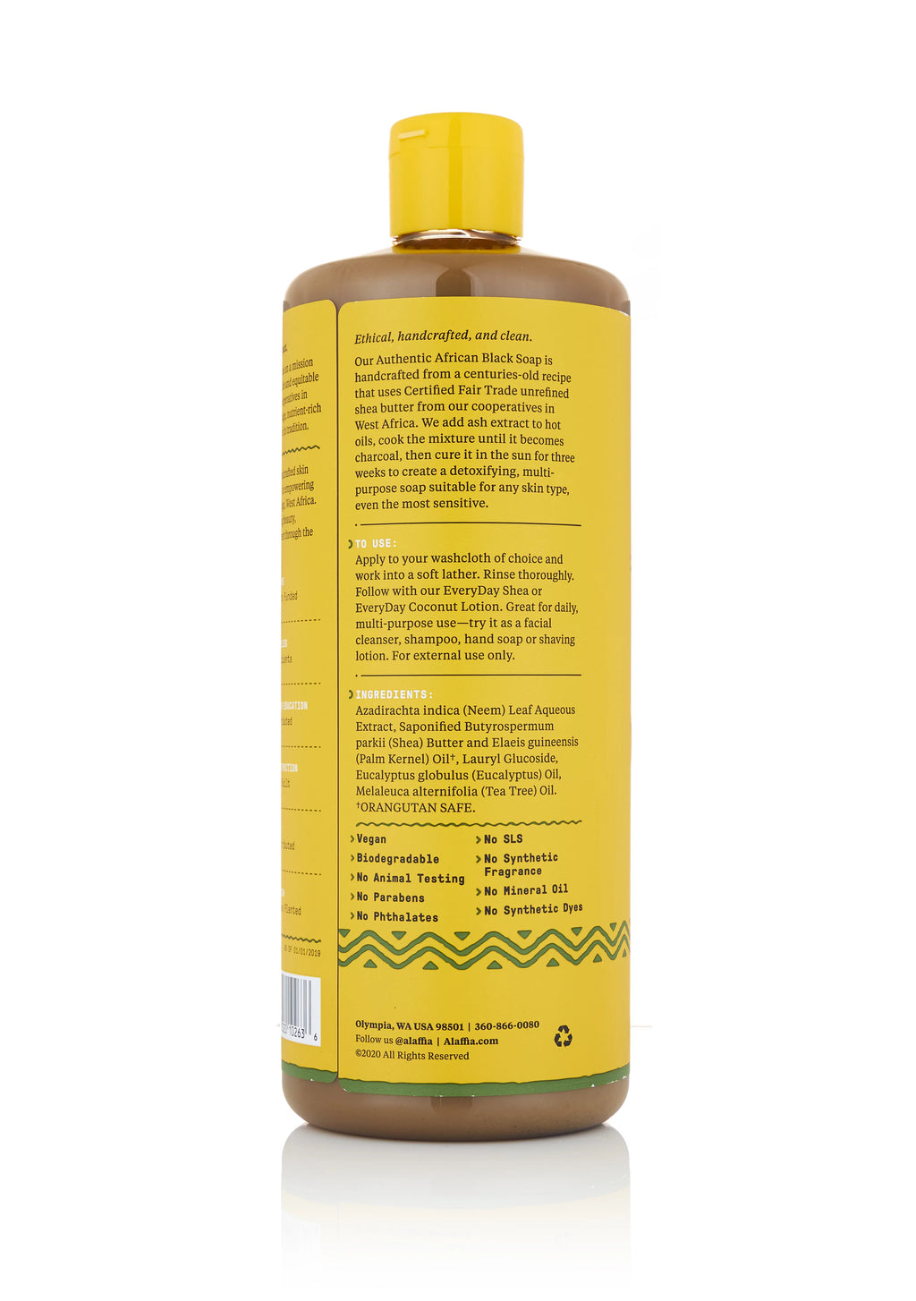 African Black Soap Eucalyptus Tea Tree 32 fl oz T5392