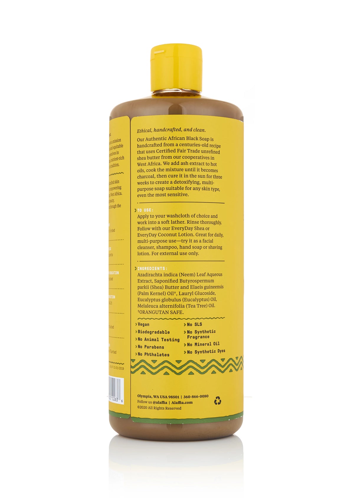 African Black Soap Eucalyptus Tea Tree 32 fl oz T5392