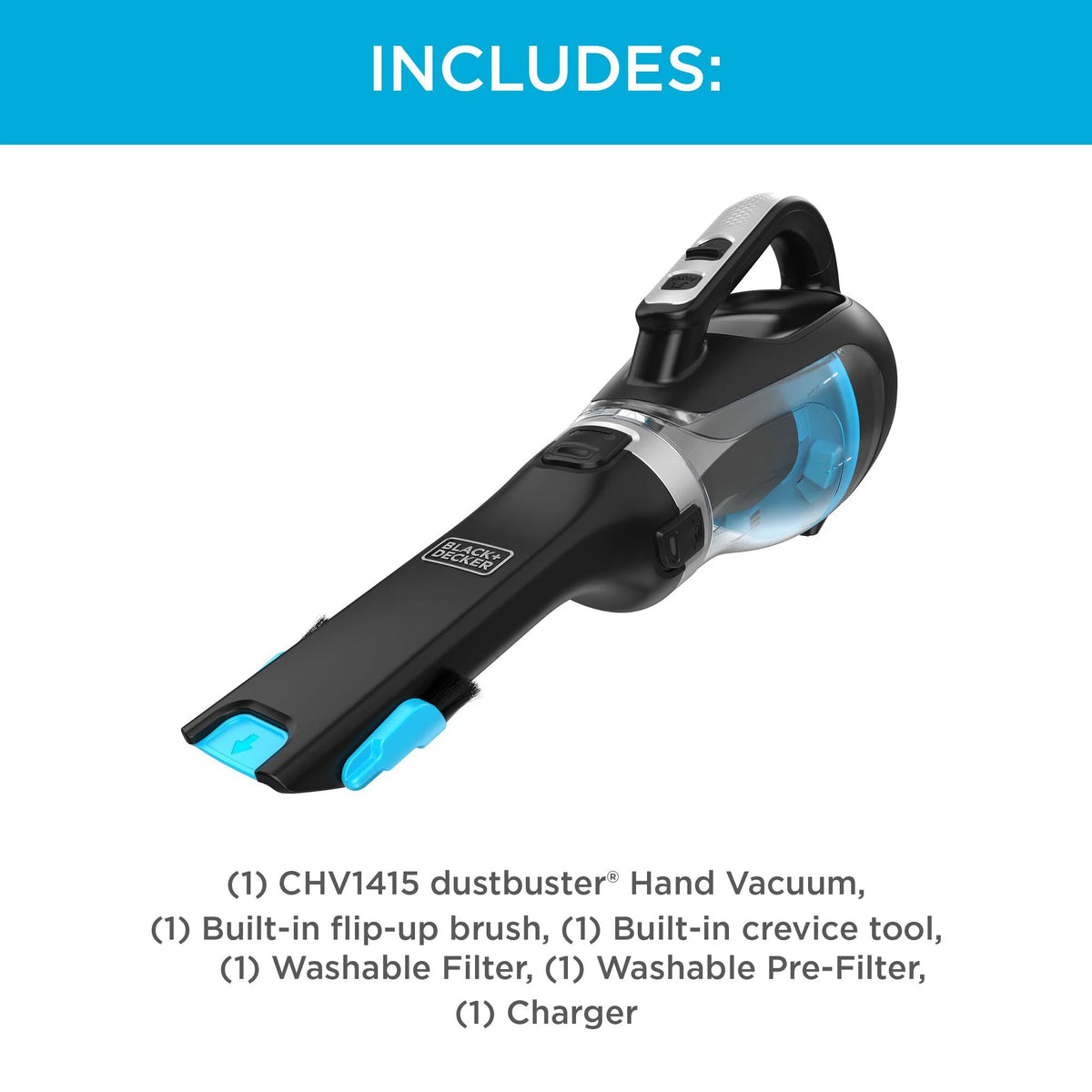 Black+Decker Swivel Dustbuster Handheld Vacuum Q142741