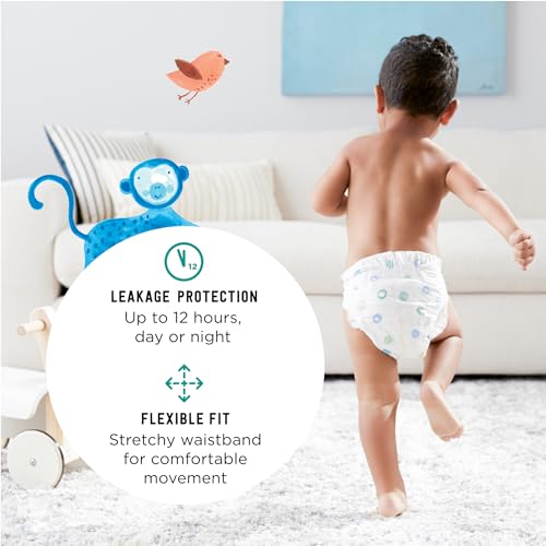 Hypoallergenic Size 5 Diapers, 132 Count O2028