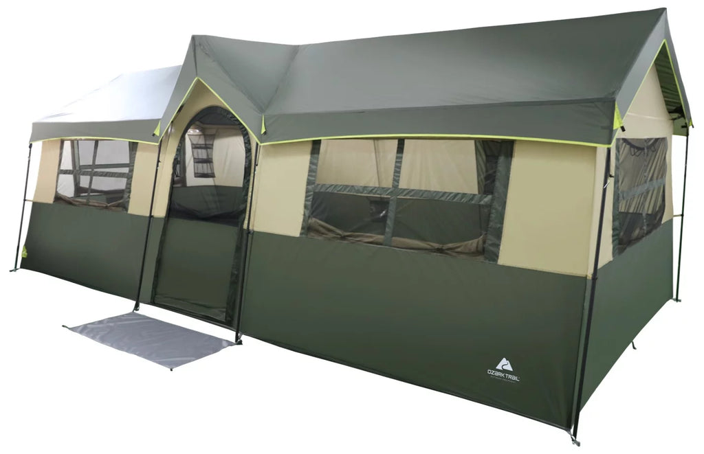 12 Person 3-Room Cabin Tent D71594