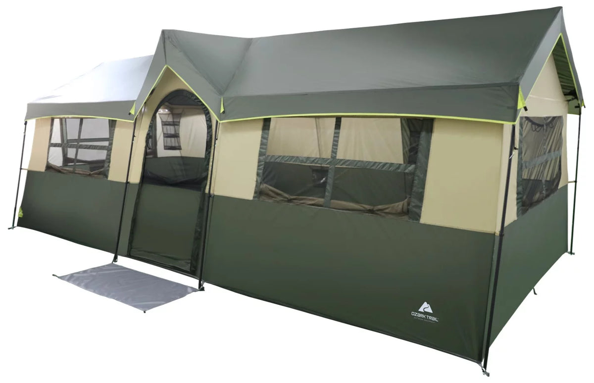12 Person 3-Room Cabin Tent D71594