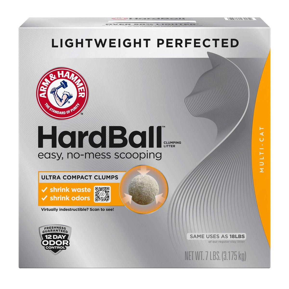 Hardball Clumping Cat Litter Lightweight N3936