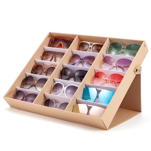 Sunglasses Organizer Storage Eyeglasses Holder Case Box with Lid M691903