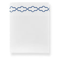 Indigo Sateen Flat Sheet - Full/Queen B3652