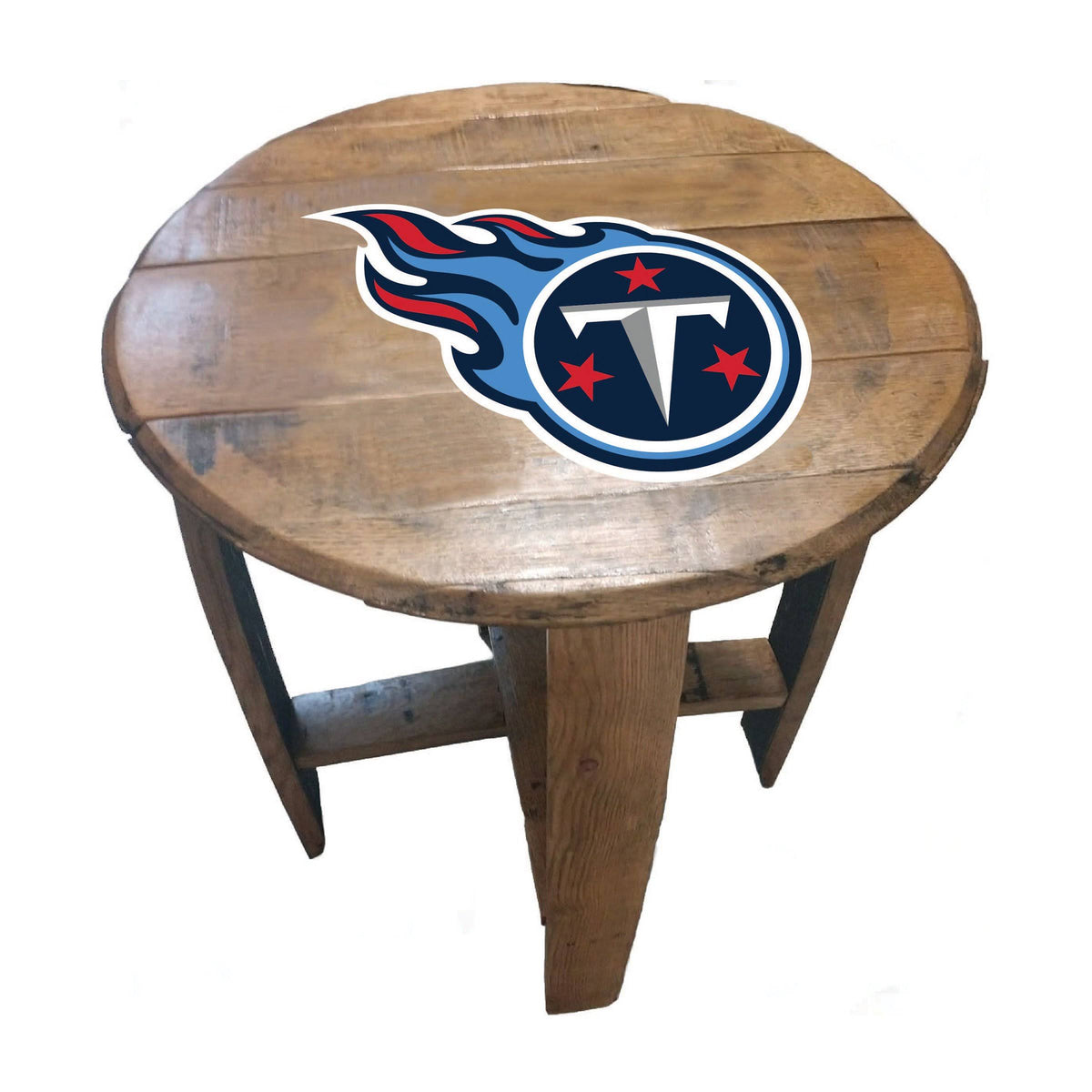 Oak Barrel Table W119