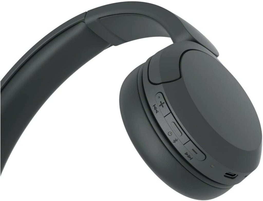 Wireless Bluetooth On-Ear Headphones with Microphone (Black) Bundle In-Ear Earbud Headphones (Black) (2 Items) T23180