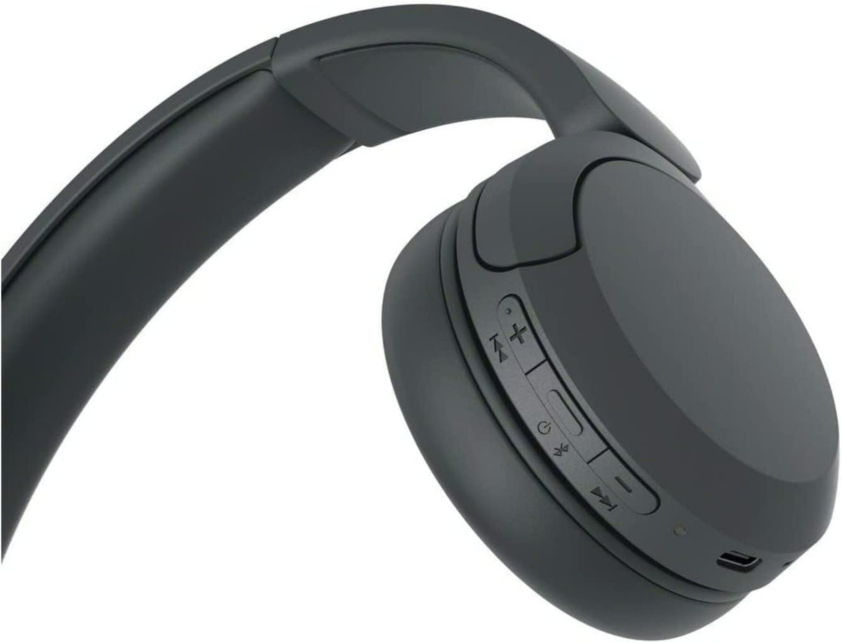 Wireless Bluetooth On-Ear Headphones with Microphone (Black) Bundle In-Ear Earbud Headphones (Black) (2 Items) T23180