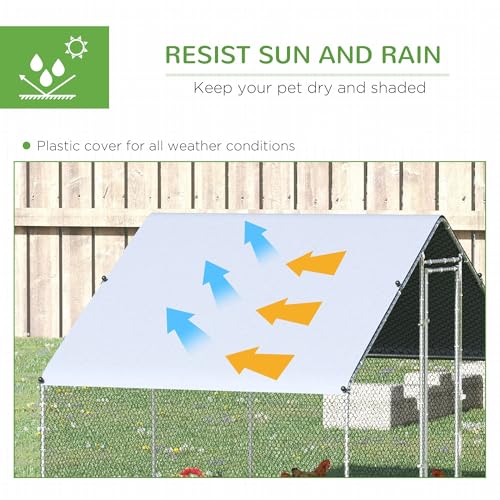 65Inch Wooden Chicken Coop with Nesting Box and Detachable Run K7517