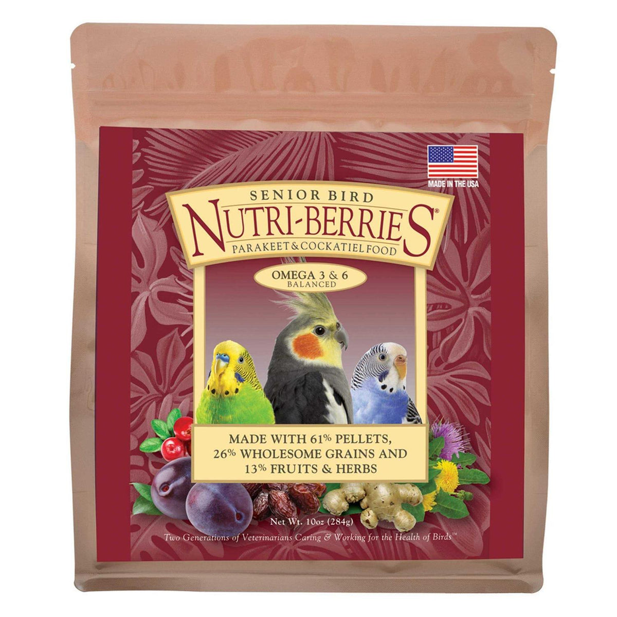 Senior Bird Nutri Berries Parrot Food N89956