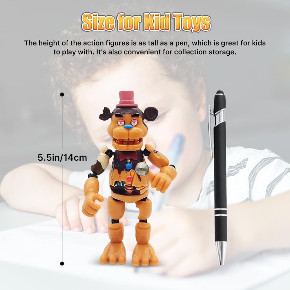 6 PCS 5.5 Inches Action Figures Set V561