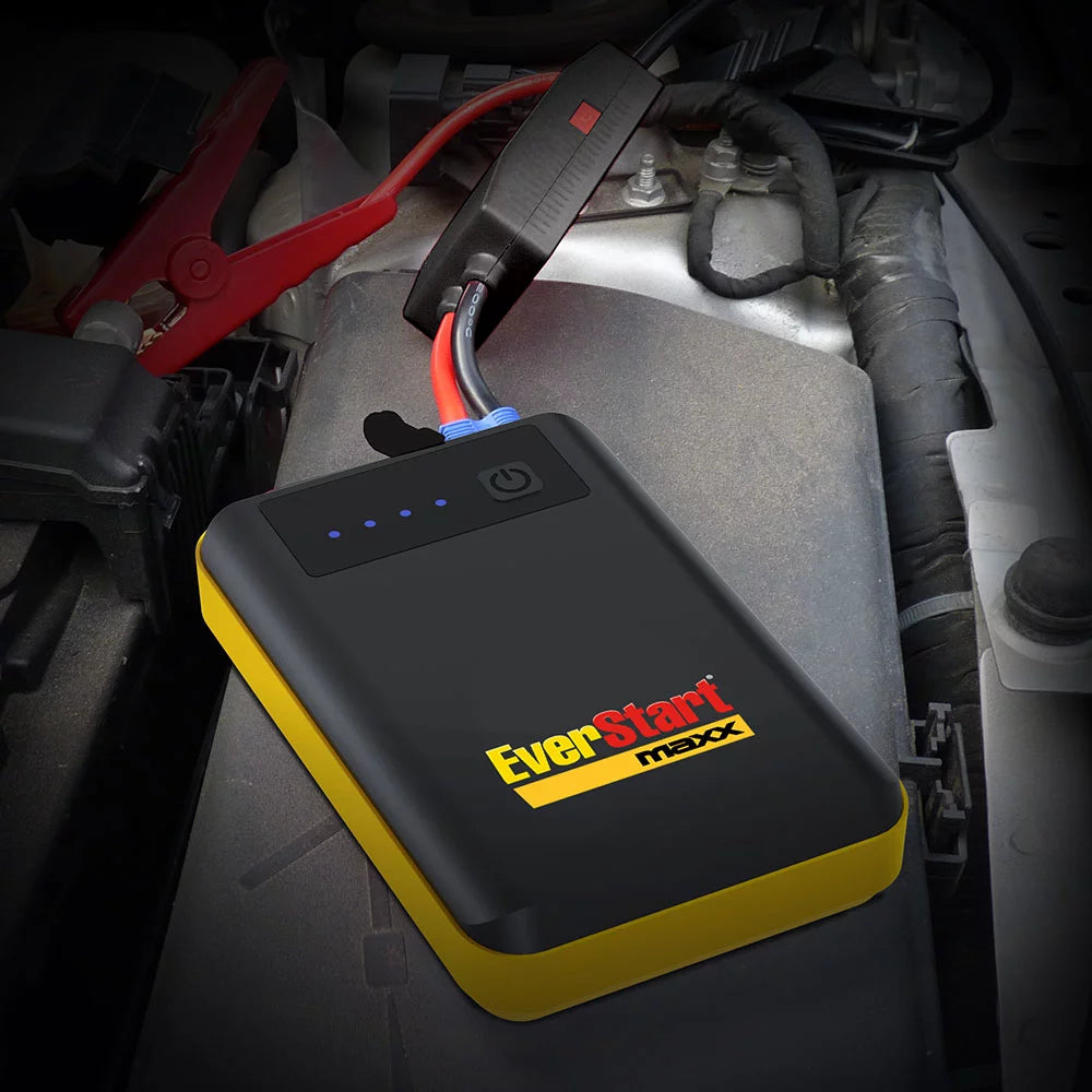 600A 12V Lithium Ion Jump Starter and Portable Power Pack A963659