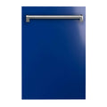 18 in. Blue Gloss Stainless Steel Dishwasher D3742