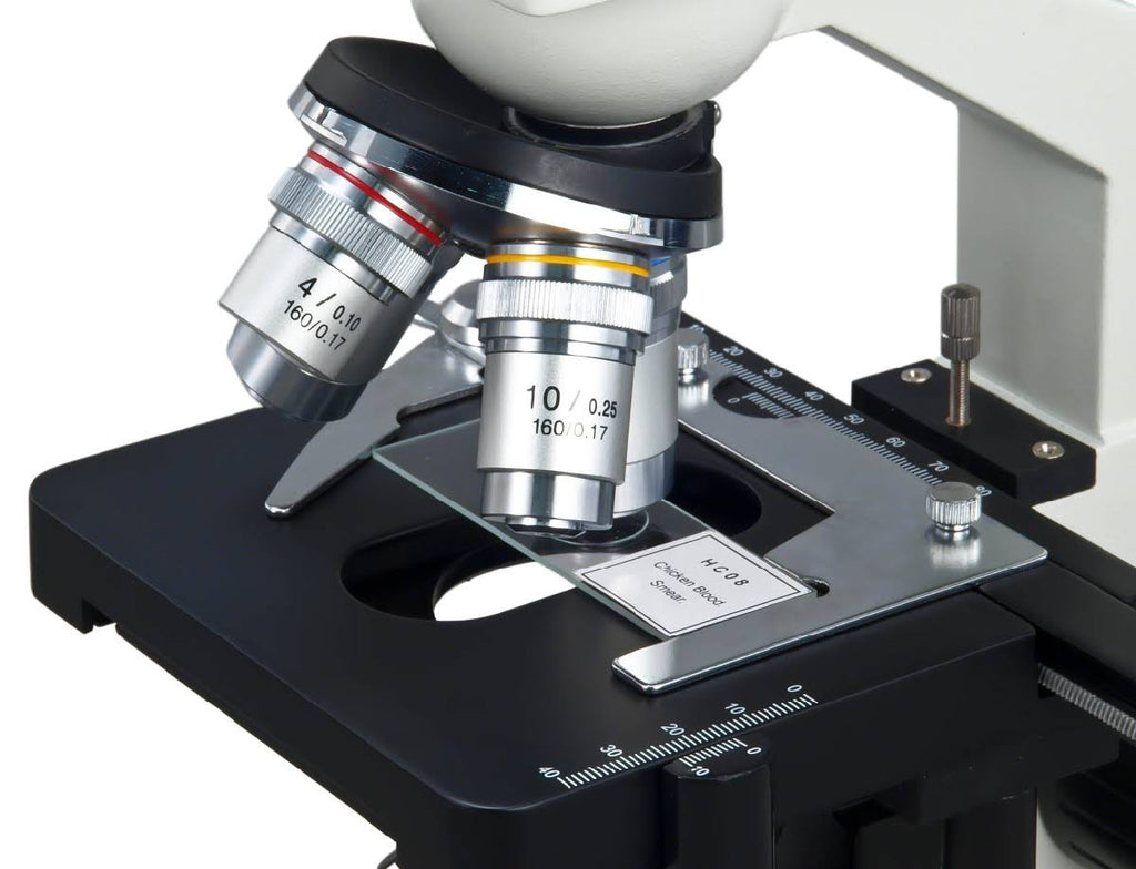 Compound Binocular LED Microscope with Vinyl Case Y35403