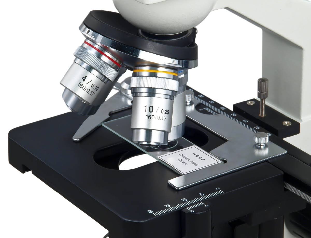 Compound Binocular LED Microscope with Vinyl Case Y35403