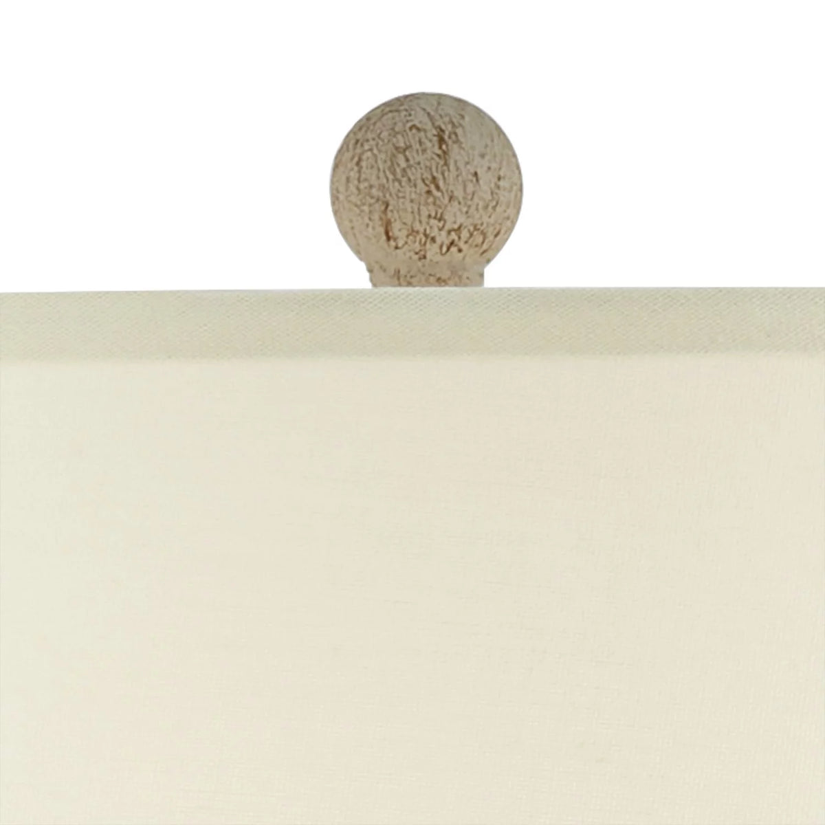 28" Tall Table Lamp with Cream Linen Drum Shade C407