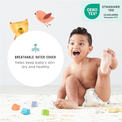 Hypoallergenic Size 5 Diapers, 132 Count O2028