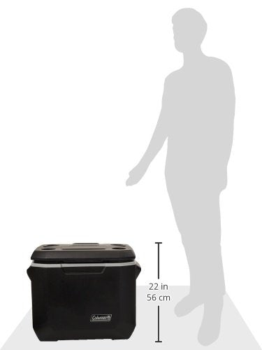 50qt Rolling Hard Cooler with Wheels H464164