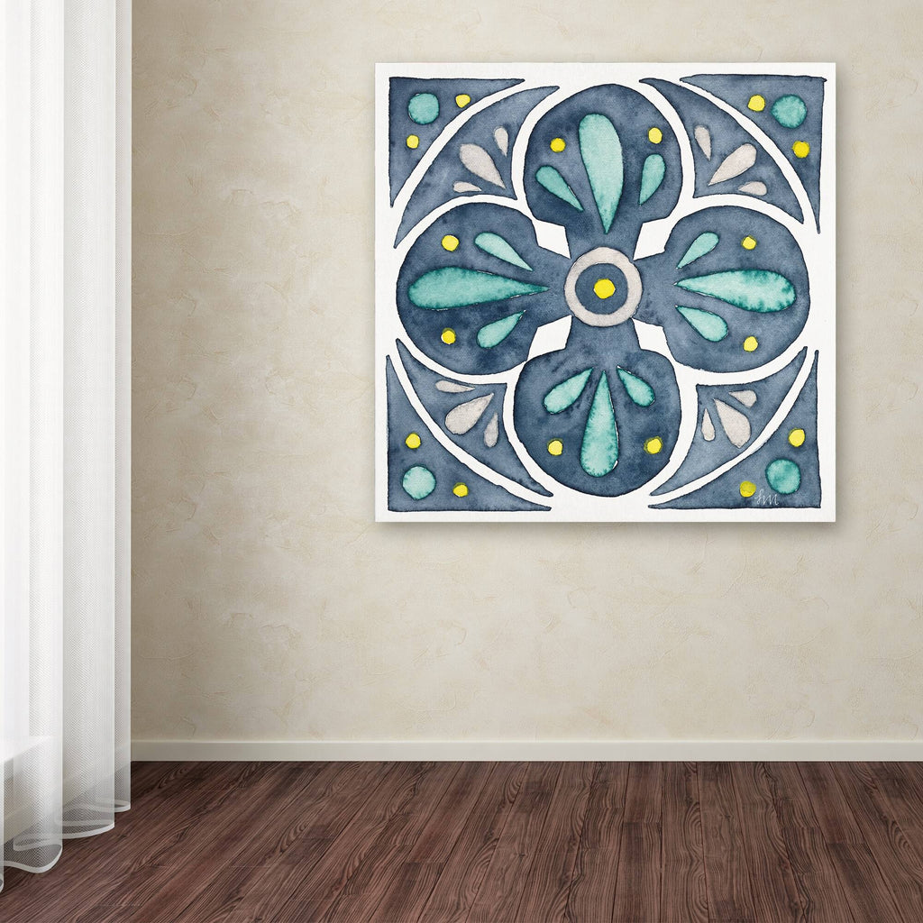 Blue Canvas Art A897