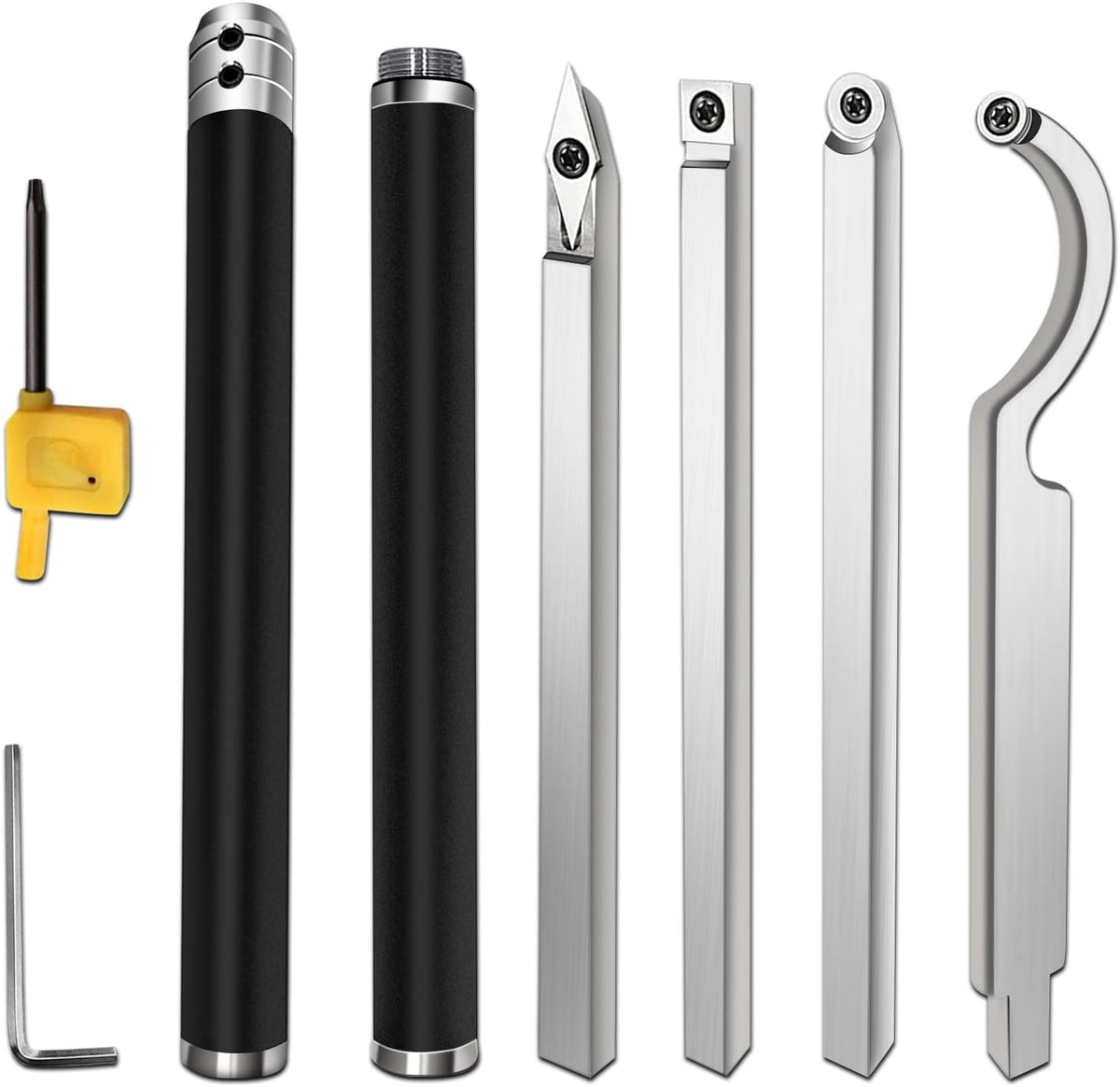 Carbide Tipped Wood Lathe Turning Tools Set G4670
