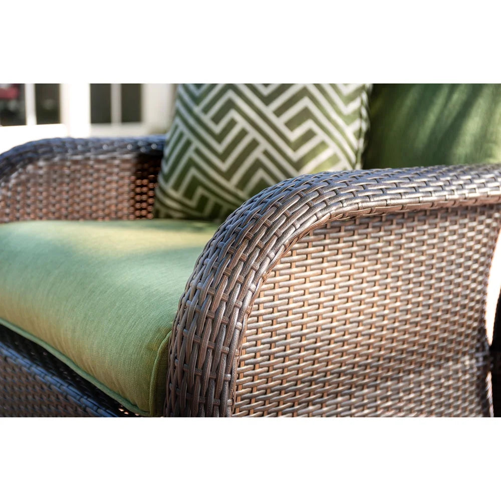 6-Piece Wicker and Steel Outdoor Conversation Set T2386