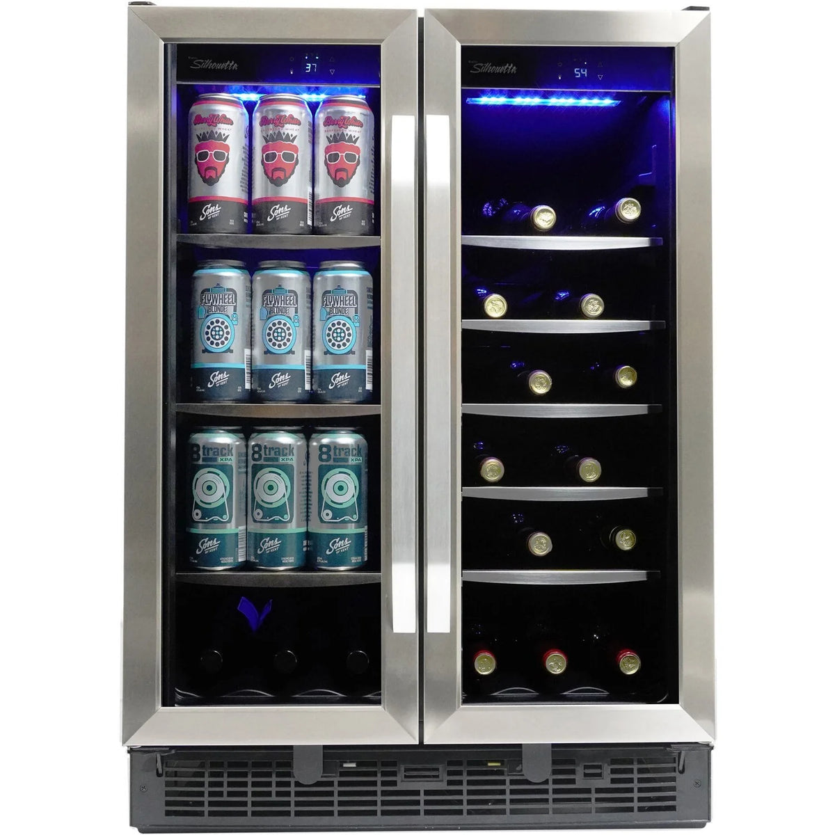 24 in. 27 Bottle & 60 Can Beverage Center E10782