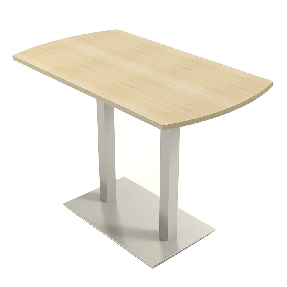 60" Small Arc Rectangle Bistro Height Bar Table L453368