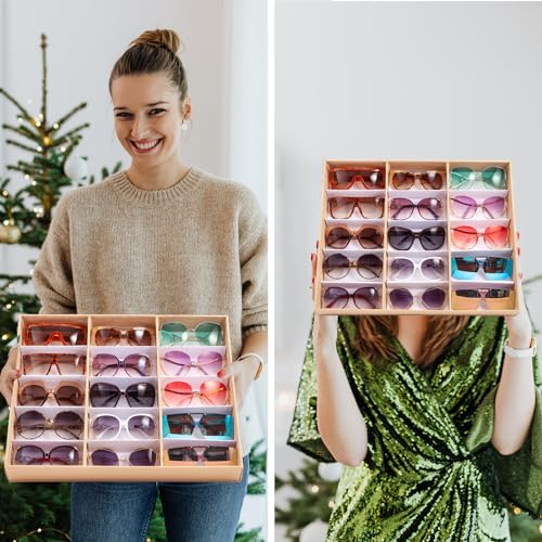 Sunglasses Organizer Storage Eyeglasses Holder Case Box with Lid M691903