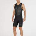 Black Front Zip Trisuit V703